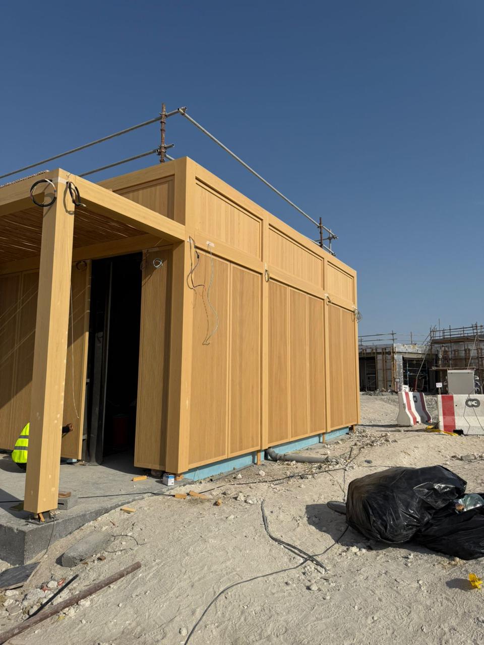 Resort amenities construction